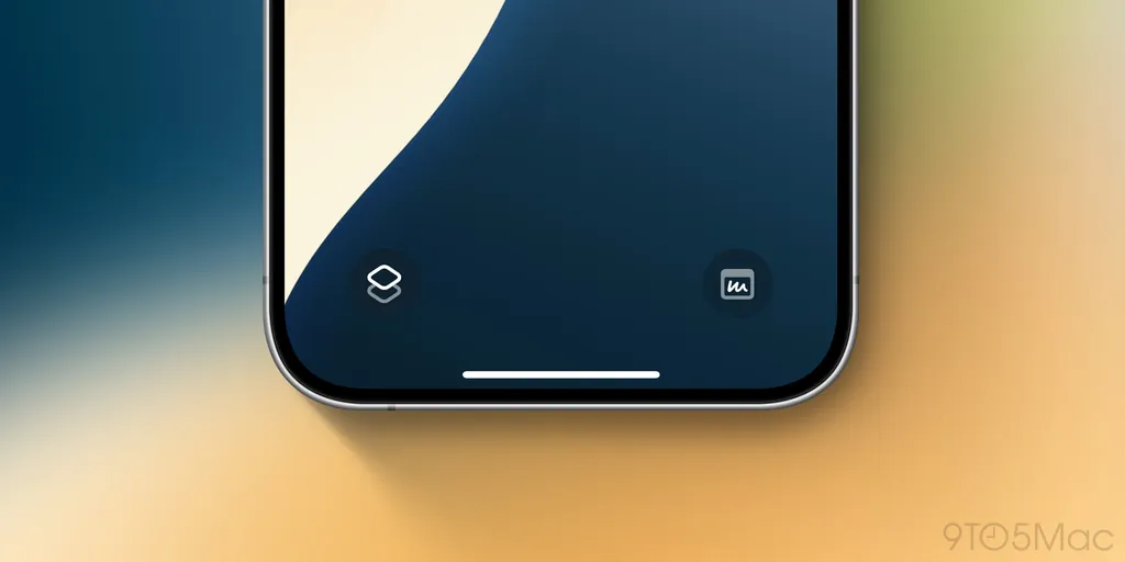 iPhone iOS 18のロック画面のコントロールを変更する